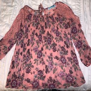 Long sleeve blouse